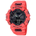 G-SHOCK GBA900-4A Mens Black Analog/Digital Watch with Red Band