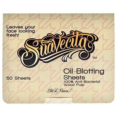 Suavecito Wood Pulp Oil-Blotting Sheets For Unisex 50 Pc Sheets