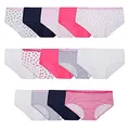 Fruit of the Loom Girl's Cotton Underwear Multipacks Briefs, 14 Pack - Fashion Assorted, 18 US