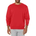 Champion Men's Powerblend Pullover Sweatshirt, Team Red Scarlet, XX-Large