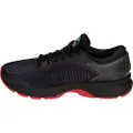 ASICS Men's Gel-Kayano 25 Berlin Running Shoes, 8M, Black/Classic RED