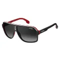 Carrera CARRERA 1001/S Men's Sunglasses, MT BLK RD, 62