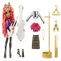 Rainbow High Rockstar Carmen Major– Rainbow Fashion Doll and Playset with 2 Outfits to Mix & Match, Musical Instrument and Doll Accessories, for Kids 6-12 Years Old
