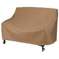 Duck Covers Essential Water-Resistant 70 Inch Patio Loveseat Cover, Patio Furniture Covers