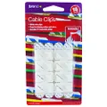 HomeLeisure Trend Cable Clips Pack of 16