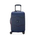 DELSEY PARIS Chatelet Hard+ Hardside Luggage with Spinner Wheels, Navy, Carry-on 19 Inch, Chatelet Air 2.0 Hardside Luggage with Spinner Wheels
