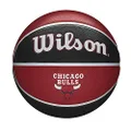 Wilson NBA Team Tribute Basketball, Chicago Bulls, Size 7