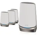 NETGEAR Orbi Whole Home WiFi 6 Tri-Band Mesh System (RBKE954) | AXE11000 (6E) Wireless Speed (Up to 10.8Gbps) | 4 Pack