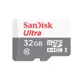 Sandisk SDSQUNS-032G-GN3MN Ultra 32GB 80MB/s UHS-I Class 10 microSDHC Card, Black