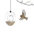 EVA SOLO | Bird Feeder | Mouth-Blown Glass – Easy to Clean | Outdoor Patio & Garden | Several Attachment Options | Drain Hole to Prevent Feed from Freezing
