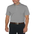 Callaway Mens Short Sleeve Core Performance Golf with Sun Protection (Size Small - 4X Big & Tall) Polo Shirt, Smoked Pearl, X-Large US