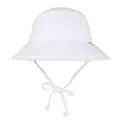 i play. Baby Breathable Bucket Sun Protection Hat-White, White, 2T/4T