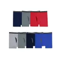 Fruit of the Loom Men's Coolzone Boxer Briefs, Moisture Wicking & Breathable, Assorted Color Multipacks, Big Man - 7 Pack - Assorted Colors, 5X-Large