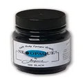 Jacquard NEOPAQUE-588 Neopaque Acrylic Fabric Paint, Black, 70mL, 2.25-Ounce