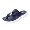 Red Tape Men's Classic Thong Sandal - Featuring Firm Grip, Slip -Resistance, Shock Absorption & Better Traction, Model RCS0014A, Navy, UK10/US11