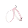 Dingo Glamour Decorative Harness with Crystals for Dogs 29 - 33 cm Pink 13128