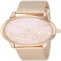 Nine West Women's Bracelet Watch, Rose Gold, NW/2428FLRG