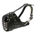 Dingo Gear Dog Training Muzzle for Defence Training and Service Leather Handmade Lightweight S03032