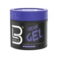 L3VEL3 Cream Hair Gel - Delivers Medium Hold and Volume - Provides Long Lasting Shine - Flake Free Formula - Enriched with Vitamin B - Adds a Refreshing Fragrance - Rinses out Easily - 16.9 oz