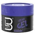 L3VEL3 Cream Hair Gel - Delivers Medium Hold and Volume - Provides Long Lasting Shine - Flake Free Formula - Enriched with Vitamin B - Adds a Refreshing Fragrance - Rinses out Easily - 8.45 oz