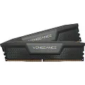 CORSAIR Vengeance DDR5 64GB (2x32GB) DDR5 6400 (PC5-51200) C32 1.4V Intel XMP Memory - Black