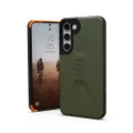 Urban Armor Gear Civilian Protective Case for Samsung Galaxy S23+ (Plus) [Officially Designed for Samsung Certified, Wireless Charging Compatible Cover, Drop-Resistant Mobile Phone Case] Olive Drab
