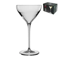 Luigi Bormioli 08750/07 Atelier 10 oz Cocktail Glasses (Set of 6), Clear