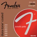 Fender 80/20 Coated Acoustic Guitar Strings