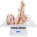 Oricom Digital Baby Weight Scale - Dual Mode, Infant Scale with Pounds and Ounces. Baby Scales for Weighing Newborn, Infant, Toddler to Adult Weight Scale. Infant Scale Digital Hospital Grade
