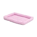 MidWest Homes for Pets Bolster Pet Bed for Dogs & Cats 22L-Inch Pink Dog Bed or Cat Bed w/Comfortable Bolster | Ideal for XS Dog Breeds & Fits a 22-Inch Dog Crate