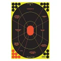 Birchwood Casey Shoot-N-C Handgun Trainer Target with Pasters, 12 Inch Length