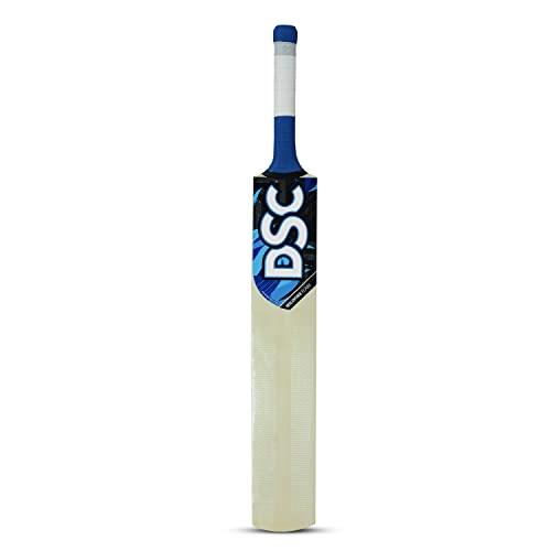 DSC Wildfire Flare Cricket Bat, Short Handle|Playing Style : All-Round| Material: Kashmir Willow | Lightweight | Free Cover | Ready to Play | for Intermediate Player | Ideal for Leather Ball