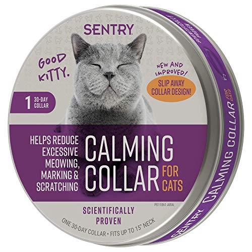 Sentry Behavior and Calming Collar for Cats, 1Ct