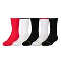 Gold Toe Boy's Ultra Tec Web Crew Socks 5 Pairs, Assorted, 9-11