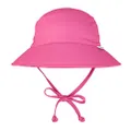 i play. Baby Breathable Bucket Sun Protection Hat-Hot Pink, Pink, 9/18mo