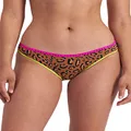 Bonds Womens 3PK YDG/PLNX2 Bikini, Remix Leopard/Funky Flamingo/Peachette (3 Pack), 10 US