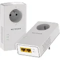 Netgear PLP2000 Powerline (only for France, French Plug with Integrated Socket)