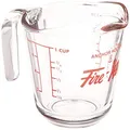 Anchor Hocking Glass Measuring Jug with Handle, Small, Clear, 77040