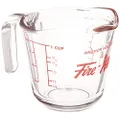 Anchor Hocking Glass Measuring Jug with Handle, Small, Clear, 77040