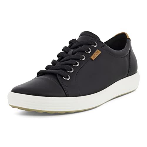 Ecco Footwear Womens Soft VII Fashion Sneaker, Black, 35 EU/4-4.5 M US