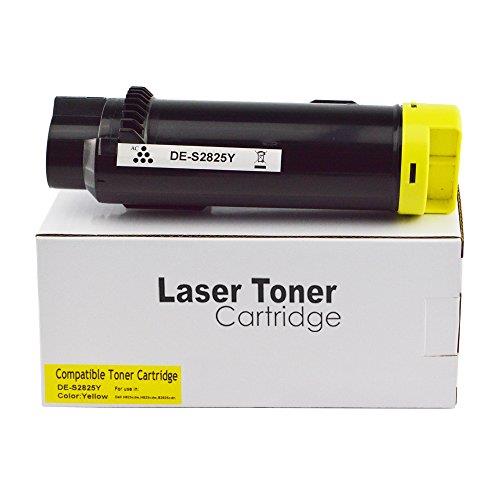 AUSJET Printing Ausjet 593-BBSE Premium Generic Yellow Toner, Yellow, 1 (60-DEH825Y)