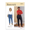 Butterick B6912W3 Women's Jeans by Palmer/Pletsch W3 (30W-32W-34W-36W-38W)
