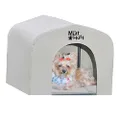 ZEEZ Mutt Hutt Dog House Small (54x48x48cm), Olive Green, 54x48x48cm - Small