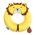 Trunki Kid's Travel Neck Pillow & Chin Support - Yondi SMALL Leeroy Lion (Yellow)