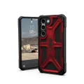 Urban Armor Gear Monarch Case Samsung Galaxy S23 Case [Designed for Samsung Certified, Wireless Charging Compatible, 6 Metre Drop Protection According to Military Standard] Red