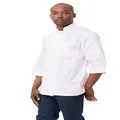 Chef Works Men's Morocco Chef Jacket, Large, White