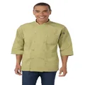 Chef Works Men's Morocco Chef Jacket, X-Small, Lime