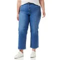 Lee Women's Wide Leg Long Jeans, Used Alton, 29W x 33L