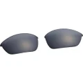 Oakley Half Jacket 2.0 Rectangular Replacement Sunglass Lenses, Black Polarized, 62 mm, Black Polarized