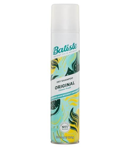 Batiste Original Dry Shampoo - Citrus & Refreshing Scent - Quick Refresh for All Hair Types - Revitalises Oily Hair - Hair Care - Hair & Beauty Products - 200ml